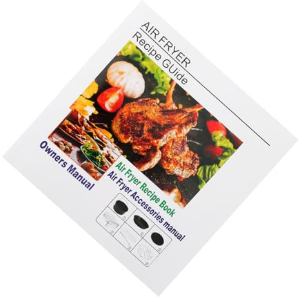 Holibanna Ricettario Per Friggitrice Ad Aria Cartaceo Ricetta Alimentare Inglese Menu Ricette Per Friggitrice Ad Aria Guida Passo Passo Compatibile Tutte Le Marche Immagini Di Piatti