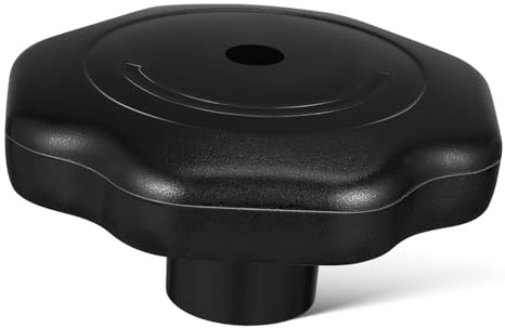 ZUNOXAZ Perilla De La Tapa De Olla a Presión Mango De Baquelita Resistente Al Calor 2.95X2.95X1.37In Reemplazo Fácil Para Ollas De Presión Accesorios De Cocina