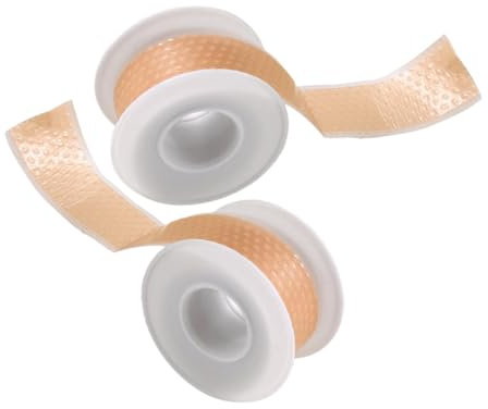 OUNONA 2rollen Gelschoner für High Heels Selbstklebende Fersenaufkleber Fersenpflaster aus Weichem Gelmaterial Schützt vor Reibung und Blasen Passend für Verschiedene Schuhgrößen