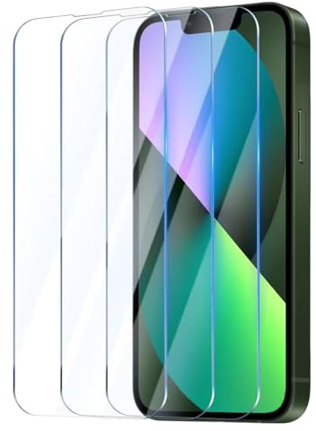 3 stycken skydd härdat glas för iPhone 13 mini skärm skyddsfolie skärmskydd skyddsfilm anti-repor 9H hårdhet HD skärmskydd 5,4 tum mobiltelefon fast härdat glas ultra klart ultraresistent