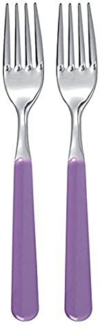 Excelsa Set Forchette in Acciaio Inox, Lilla, 2 Pezzi