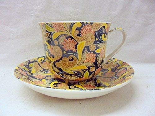 Paisley Jumbo Cup and Saucer