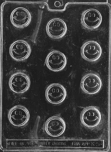 Grandmama's Goodies K005 Bite Size Smile Chocolate Candy Soap Mold with Exclusive Molding Instructions
