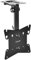 VIVO Black Manual Flip Down Mount Folding Pitched Roof Ceiling Mounting for Flat TV & Monitors 17 to 37 (MOUNT-M-FD37B)