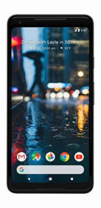 Pixel 2XL - Smartphone de 6 QHD (WiFi, 64 GB de RAM, memoria interna de 64 GB, cámara de 16.8 MP, Android) color negro