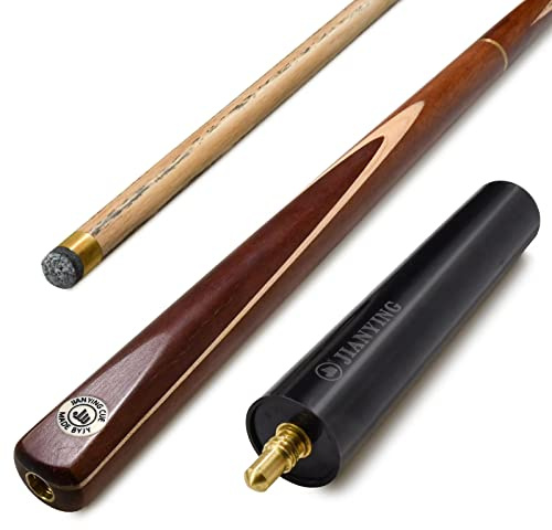 AONETIGER Stecca da biliardo a 3/4 snodata fatta a mano con fusto in frassino da 144,8 cm