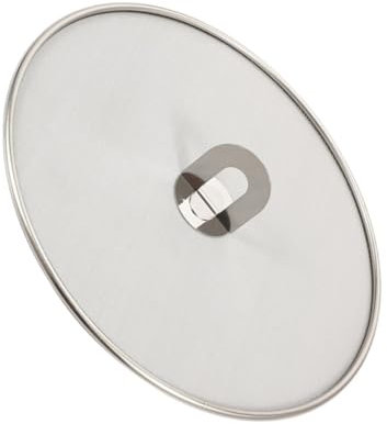 PRETYZOOM Coperchio Antischizzo in Acciaio Inox 13 Pollici Schermo Paraolio Per Padelle E Pentole Facile Da Pulire Per Cucina Domestica E Ristorazione
