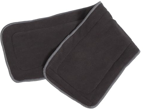IWOWHERO Inserts Lavables pour Couches Adultes Doublures Absorbantes en Bambou 4 Couches 20X65 CM Réutilisables et Respirantes pour Protection Incontinence Nuit Seniors