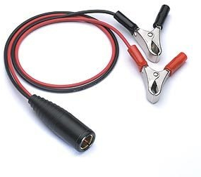 fritec KFZ-Adapterkabel für Ladegeräte mit Bordstecker zum direkten Laden Einer Batterie - passend auch für alle fritec Ladegeräte wie dem Ladeprofi Vario 2.0+ und dem Komakt für 6 V oder 12 V