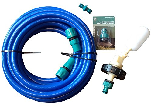 Suitable for Aquaroll Mains Water Adaptor Ball Valve Kit with 10 mtr Food Grade Hose by Care-avan
