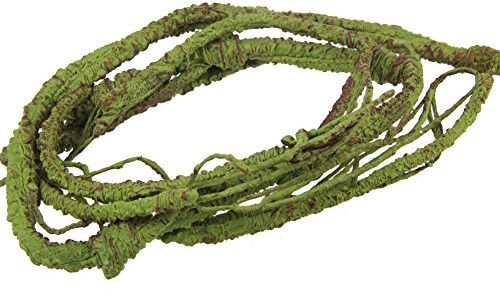 emours Flexible Bend-a-Branch Jungle Vines Pet Habitat Decor für Eidechse, Frösche, Schlangen und mehr Reptilien, klein, 3,2 Fuß lang