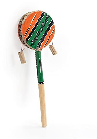 Percussion Plus PP663 African Hand Drum, Wood