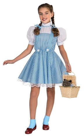 Rubies The Wizard of Oz: Dorothy Costume for Kids, Girl's Medium