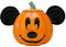 Disney Halloween-Kürbis-Süßigkeiten- und Keksdose, niedliches Keramik-Einweihungsgeschenk für Männer, Frauen und Kinder, offizieller Lizenznehmer, 1 Set (Mickey Mouse)
