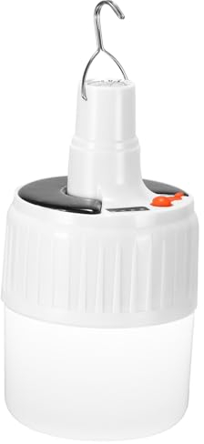 Viitech Solar Campinglampe Aufladbar, 80W 24LED Camping Lampe LED Aufladbar, IP65 Wasserdicht Tragbar Zeltlampe Campinglampe Solar mit Haken für Camping Angeln Wandern Stromausfall Notfall