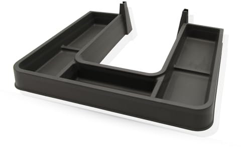 AZERODESIGN-Salva Sifon-para Mueble Bajo Lavabo-Salva Sifon Cocina- Instalacion en Cajones-para Salvar el Hueco Entre el Sifón de Desagüe y el Cajón (CAJONES Laterales Y Frontal)