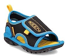 KEEN Knotch River OT Sandale, Black/Vivid Blue, 30 EU