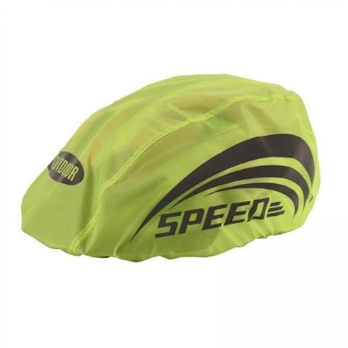Oshhni Cubierta Casco Ciclismo Impermeable Reflectante Polvo Ligera Transpirable Oxford Adecuada para Ciclismo Senderismo Camping Viaje