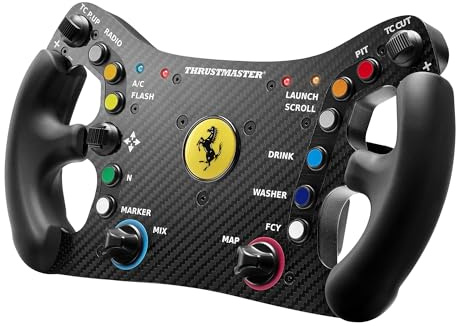 Thrustmaster Ferrari 488 GT3 Wheel Add-On (compatible w/ PS5, PS5 Pro, PS4, XBOX Series X/S, One, PC)