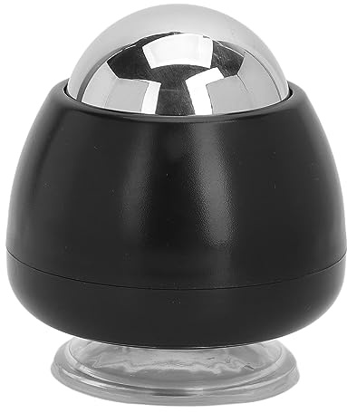 Sonew Muskelmassage Massage Roller Ball, Saugnapf Rückenmassagegerät, Edelstahl Massageball für den Rücken, für Rückenmuskulatur, Füße und Nacken