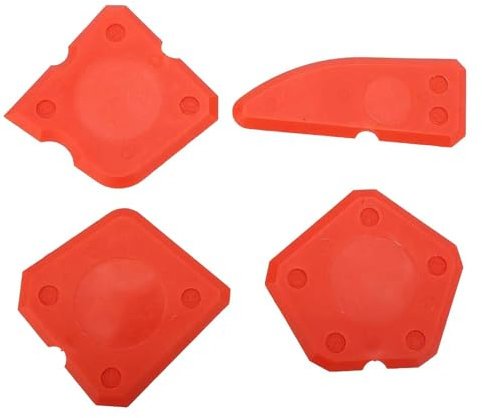 Raschietto per la pulizia – Raschietto per vetro – 4 x strumento di pulizia per finestre, raschietto per rimuovere adesivi per pavimenti, raschietto per vetro, finestre e piano cottura