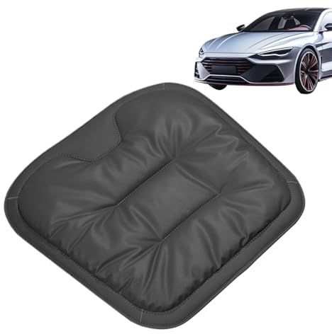 Cojín de asiento de coche, protector de asiento grueso y cómodo, almohadilla de repuesto suave para conductor sentado, viajes, oficina, silla de ruedas
