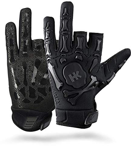 HK Army Bones Paintball Gloves (Large, Black)