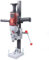 Kernbohrgerät Kernbohrmaschine,2200W Diamant-Kernbohrmaschine Nass-Trocken-Bohrung,Ständer höhenverstellbar und abnehmbar,für Stahlbeton,Ziegel,Marmor bohren 1200RPM