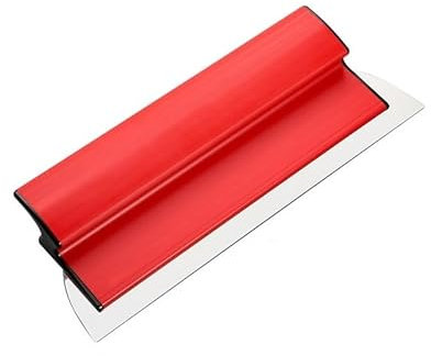 INREPRO Lame d'écrémage 0.35mm Lame de Spatule de Lissage Grattoir à Cloisons Sèches Professionnel Couteau à Plâtre pour cloison sèche en ciment et en béton (40 CM)