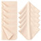 GORGECRAFT 20 Pcs Chamois Chiffon Shammy Serviette Daim Fibre Lunettes Chiffon de Nettoyage Absorbant Séchage Rapide Naturel Chamois Chiffon de Lavage de Voiture pour Pot Jante Lissage Poterie