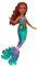 DISNEY THE LITTLE MERMAID Arielle-Puppe - Meerjungfrauenpuppe mit beweglichem Meerjungfrauenschwanz, perfekt zum Nachspielen von Lieblingsszenen aus dem Film, für Kinder ab 3 Jahren, HNF43