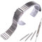 MCXGL 18 mm Edelstahl-Armband, kompatibel mit Casio A700W, A158WA, A168WA, AE1000, klassisches Armband, Unisex, Ersatzarmband, 18mm, Edelstahl-Uhrenarmband (silberfarben)