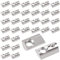 MAJOYLIFE 30 Piezas Tuercas de Ranura M8,Tuercas Deslizantes con bola de Resorte,Tuercas en T M8 para Perfil de Aluminio Serie 40