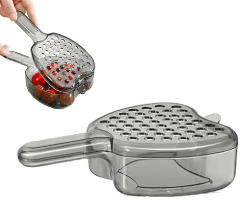 Abtropfkorb, Küchensieb Kunststoff Siebe Schüssel Set Seiher Sieb Abtropfkorb,Küche Abtropfsieb Nudelsieb Für Die Küche Mit Griff Und Deckel, 22 X 13 X 5 Cm