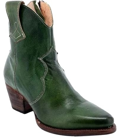 Botas Cowboy De Mujer Elegantes Marrones Comodas Bordado Tacon Medio y Punta Fina Tacon Ancho Vaquera Negras Moda Casual Piel Cuero Botas De Mujer Estilo Cowboy Ideales Para Temporada Otono Invierno.