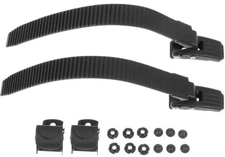 Cabilock 2 Juegos de Correas de Hebilla para Patines de Exterior Correa para Patines Creativa Cinturón Ajustable Tornillos Accesorio Ligero y Duradero para Patinaje