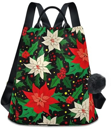 Vattenfärg blommig julstjärna blommor