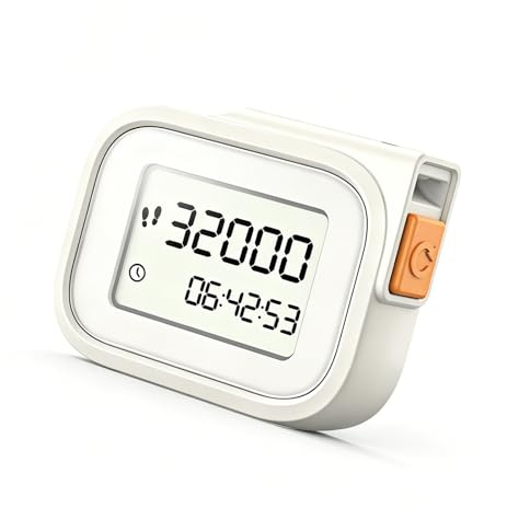 Buxuaaaa Kaloriräknare stegräknare för promenader dagliga målmonitor digital LCD-stegräknare för resor vandring utomhus simning hälsa hantering stegräknare