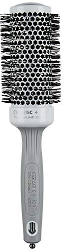 Olivia Garden Rundhaarbürste Ceramic + Ion 45, antistatische Ionen-Rundhaarbürste mit Keramikkörper und Nylonborsten, 45 mm | 1er Pack
