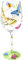 NymphFable Copa de Vino Pintada a Mano Mariposas Coloridas Copa de Vino Tinto 15 oz para Cumpleaños, Bodas, Fiestas de Compromiso