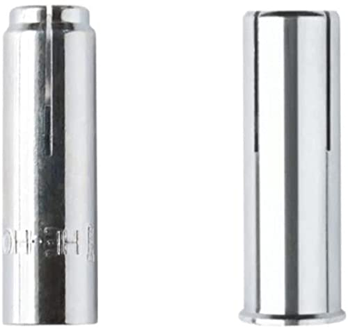 Einschlaganker verzinkt M6 M8 M10 M12 M16 M20 ETA-Zulassung Schlaganker Metalldübel Beton Dübel Anker Verankerung von Gewindestangen (25, ohne Kragen M6 x 25 mm Ø8)