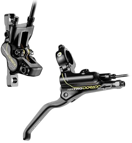 Tektro scheibenbremsenset Dorado Links 4-Finger Aluminium schwarz