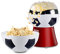 BEPER P101CUD051 'Football Edition' Popcornmaschine - Fettfreies Popcorn in 3 Minuten