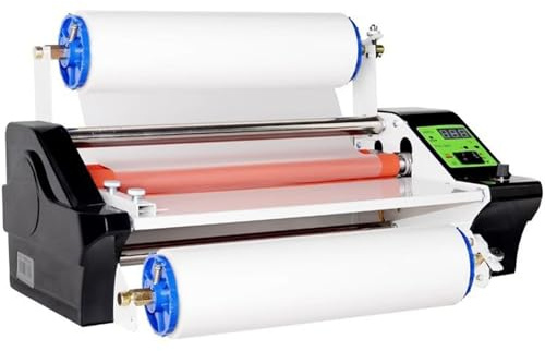 Máquina laminadora automática en frío y en caliente de película PET A3, impresora DTF de transferencia de película B de rollo a rollo con máquina laminadora