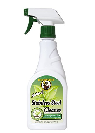 Howard SS5012 473 ml/453,6 gram naturale in acciaio INOX citronella e lime Cleaner