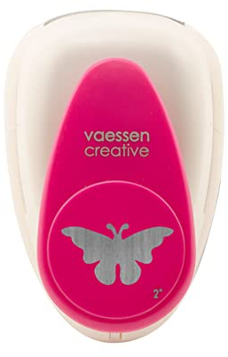 Vaessen Creative Puzzle-Stempel zum Basteln von Karten, Violett, Jumbo, plastik, violett, 12.7 x 8.5 x 6.7 cm