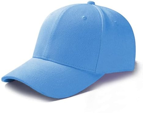 ASD Accessories Men's Women's Baseball Classic Caps, Men Women Unisex Adjustable Baseball Caps (UK, Alpha, One Size, Light Blue)