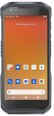 RUGILINE - Computer portatile Android 13 + 2D con scanner di codici a barre 2D da 5,5, palmare robusto, supporto NFC wireless Wi-Fi 4G LTE per magazzino memoria 64G