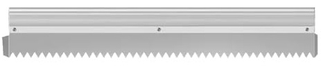 Espátula Cuadrada Dentada Grande para una aplicación rápida y Uniforme del Adhesivo en Suelos.