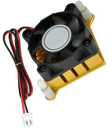 Ranuw Dissipatore di calore in alluminio, DC5 V, 12 V, 40 mm, 40 x 40 x 10 mm, ventola per scheda grafica per un raffreddamento efficace dei chipset Northbridge